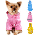 Capa de lluvia para mascotas al aire libre S-xl chaquetas impermeables con capucha